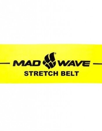 Mad Wave Terapibånd/strikk - Gul/Lett